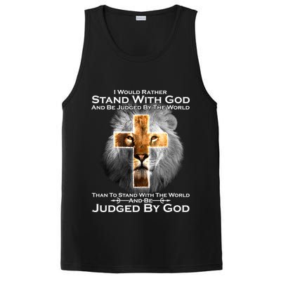 I Rather Stand With God And Be Judge By The World PosiCharge Competitor Tank