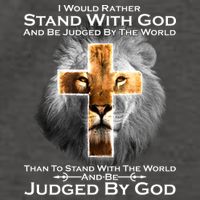 I Rather Stand With God And Be Judge By The World Vector Backpack