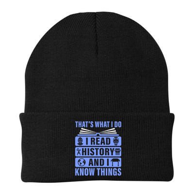 I Read History And I Know Things Funny Beanie
