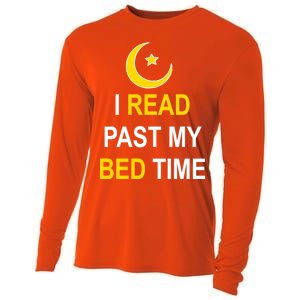 I Read Past My Bedtime Cooling Performance Long Sleeve Crew