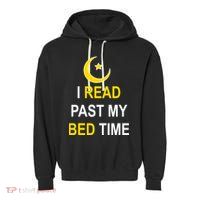I Read Past My Bedtime Garment-Dyed Fleece Hoodie