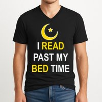 I Read Past My Bedtime V-Neck T-Shirt