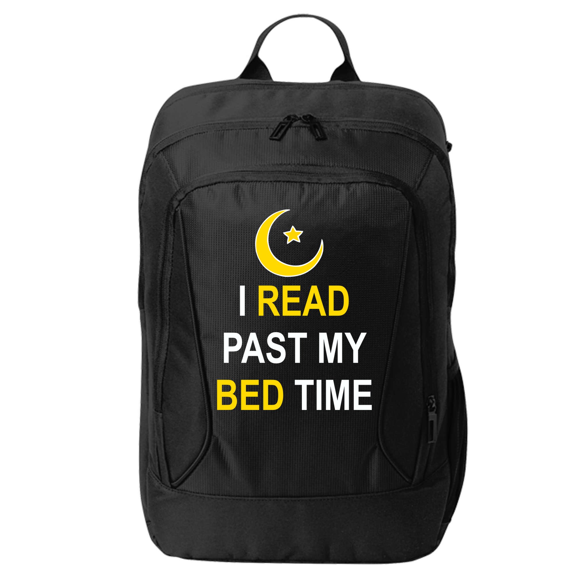 I Read Past My Bedtime City Backpack