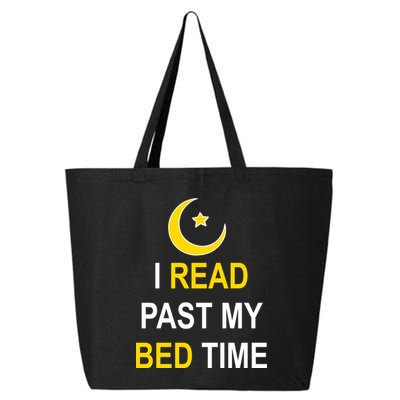 I Read Past My Bedtime 25L Jumbo Tote