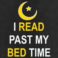 I Read Past My Bedtime 25L Jumbo Tote