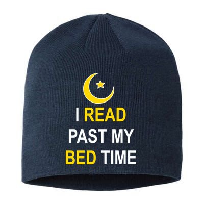 I Read Past My Bedtime Sustainable Beanie