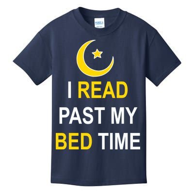 I Read Past My Bedtime Kids T-Shirt