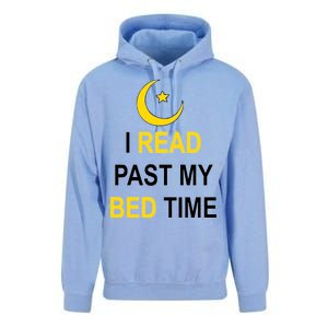 I Read Past My Bedtime Unisex Surf Hoodie