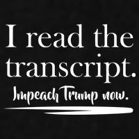 I Read The Transcript Impeach Trump Now Ladies PosiCharge Tri-Blend Wicking Tank