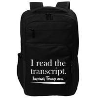 I Read The Transcript Impeach Trump Now Impact Tech Backpack