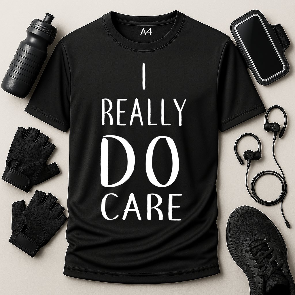 I Really Do Care Performance Shirt