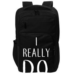 I Really Do Care Impact Tech Backpack