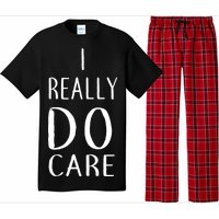 I Really Do Care Pajama Set