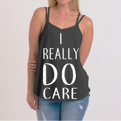 I Really Do Care Women's Strappy Tank