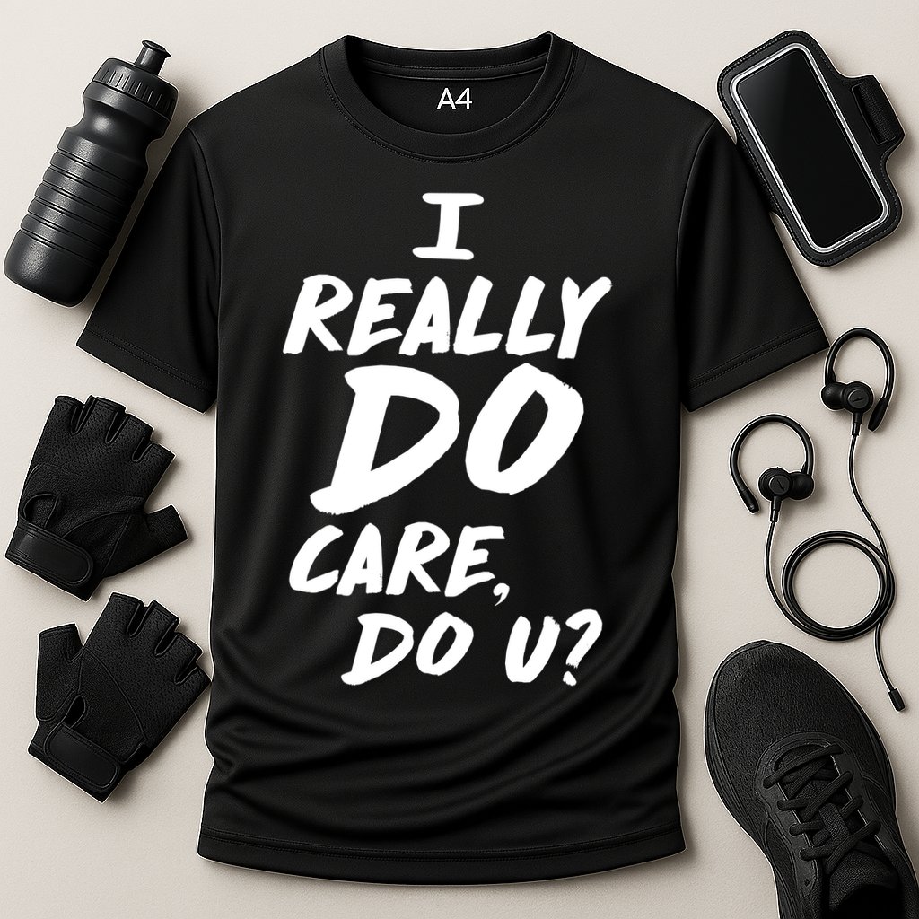 I Really Do Care, Do U? Performance Shirt