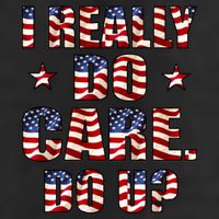 I Really Do Care Do U? USA 7 Panel Mesh Trucker Snapback Hat
