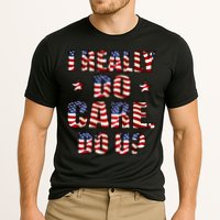 I Really Do Care Do U? USA Cooling Performance Crew T-Shirt