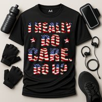 I Really Do Care Do U? USA Cooling Performance Crew T-Shirt