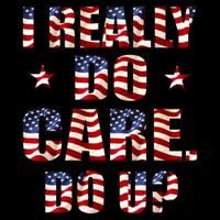 I Really Do Care Do U? USA Cooling Performance Crew T-Shirt