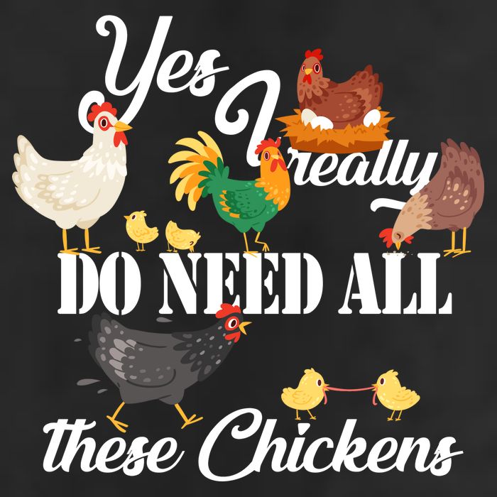I Really Do Need All These Chickens Cool Comfort Performance Bucket Hat