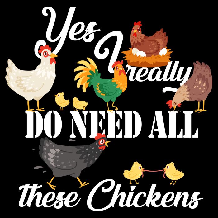 I Really Do Need All These Chickens Baby Bodysuit
