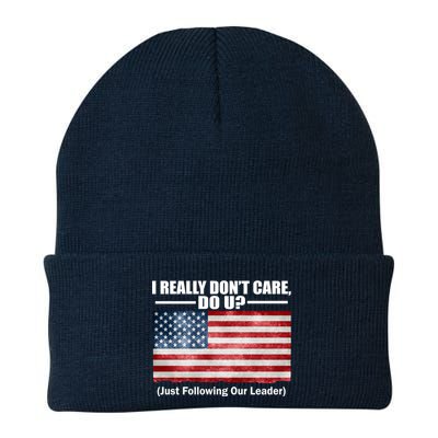 I Really Don't Care Do U Patriotic  Beanie