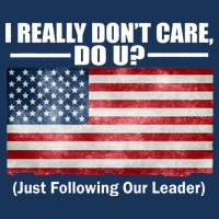 I Really Don't Care Do U Patriotic  Kids T-Shirt