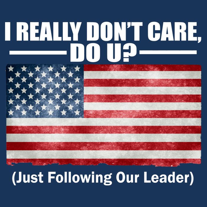 I Really Don't Care Do U Patriotic  Kids T-Shirt