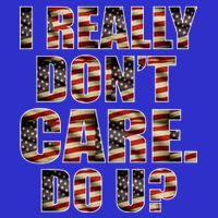 I Really Don't Care Do U Patriotic Trump Tank Top