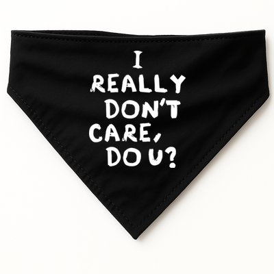 I Really Don't Care, Do U? Trump USA-Made Doggie Bandana