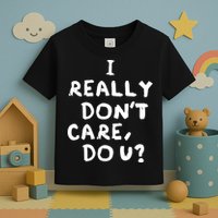 I Really Don't Care, Do U? Trump Toddler T-Shirt