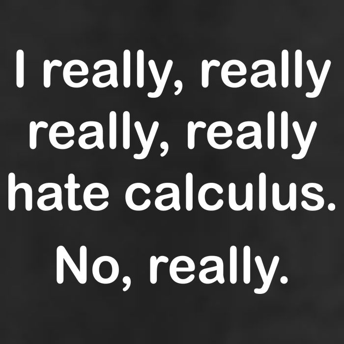 I Really Hate Calculus Adult Drive Performance Visor