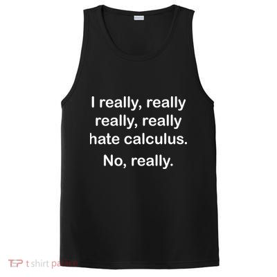 I Really Hate Calculus PosiCharge Competitor Tank