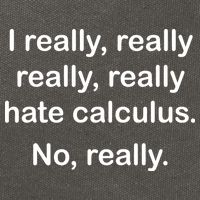 I Really Hate Calculus Cotton Canvas Backpack
