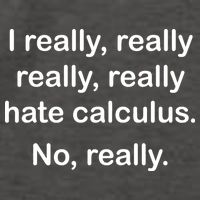 I Really Hate Calculus Vector Backpack