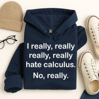 I Really Hate Calculus Hoodie