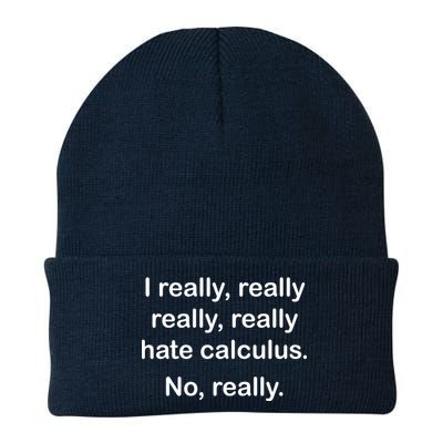 I Really Hate Calculus Knit Cap Winter Beanie