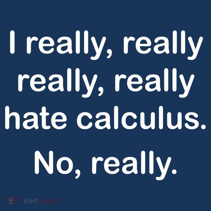 I Really Hate Calculus 16 in Basic Backpack