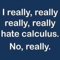I Really Hate Calculus Tie-Dye T-Shirt