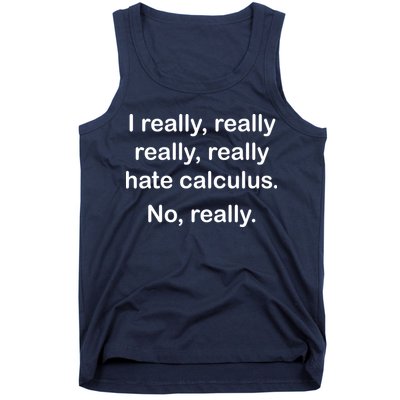 I Really Hate Calculus Tank Top