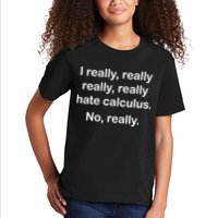 I Really Hate Calculus Kids T-Shirt