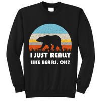 I Really Like Bears Sweatshirt