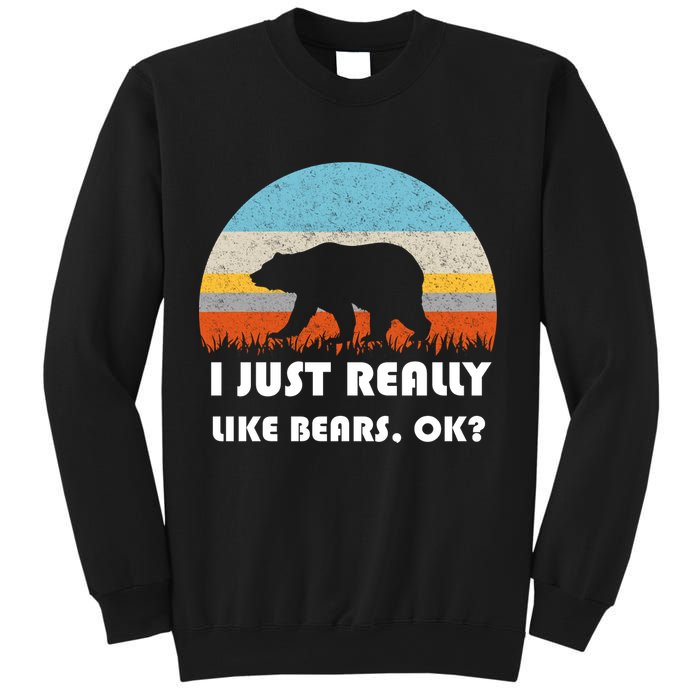 I Really Like Bears Sweatshirt