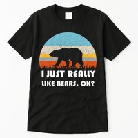 I Really Like Bears Tall T-Shirt