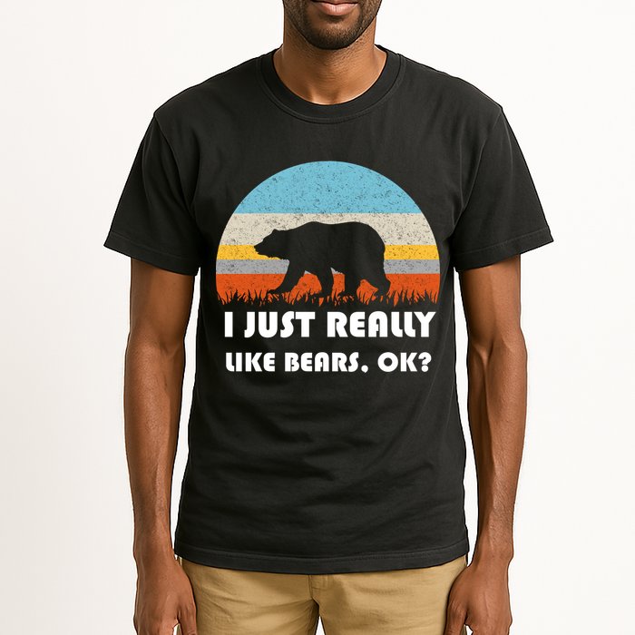 I Really Like Bears Tall T-Shirt