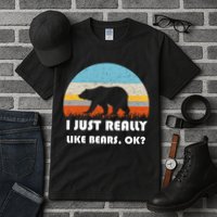 I Really Like Bears Tall T-Shirt