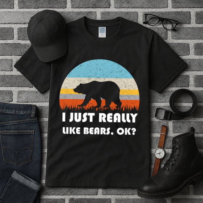 I Really Like Bears Tall T-Shirt
