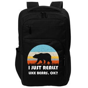 I Really Like Bears Impact Tech Backpack