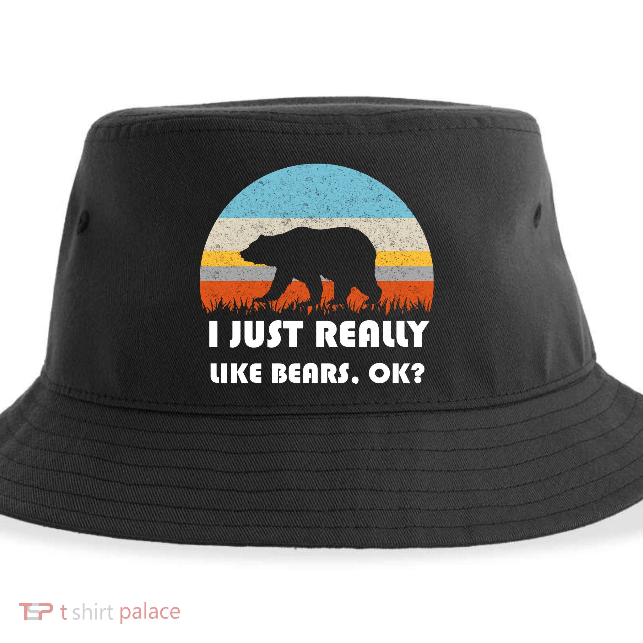 I Really Like Bears Sustainable Bucket Hat