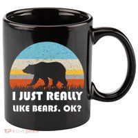 I Really Like Bears 11oz C Handle Ceramic Mug